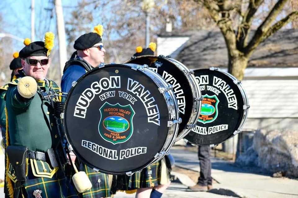 The Hudson Valley Regional Police Pipes & Drums will return for the group's fifth year at the Port Jervis St. Patrick's Day parade and Blarney Blast.
